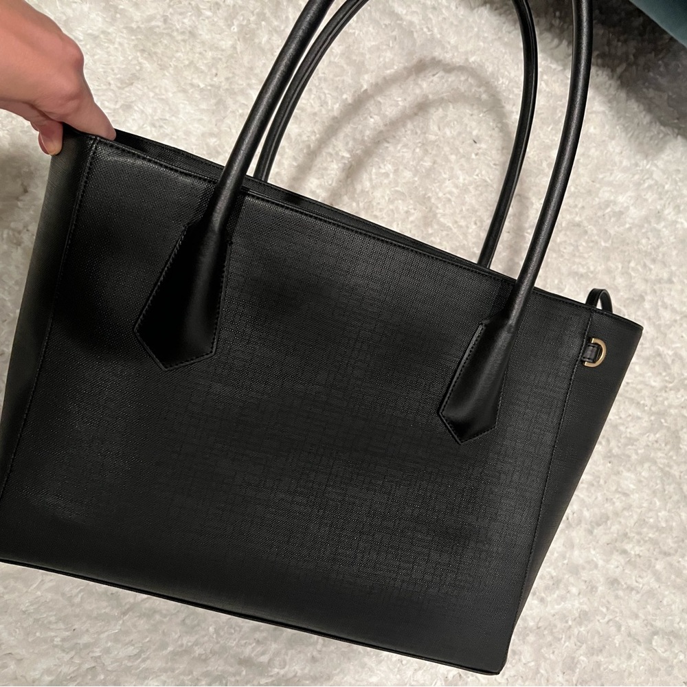 Dagne Dover Black Tote Bag